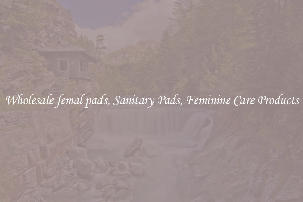 Wholesale femal pads, Sanitary Pads, Feminine Care Products