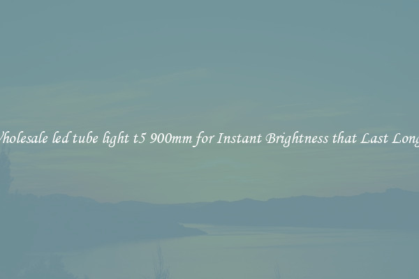Wholesale led tube light t5 900mm for Instant Brightness that Last Longer