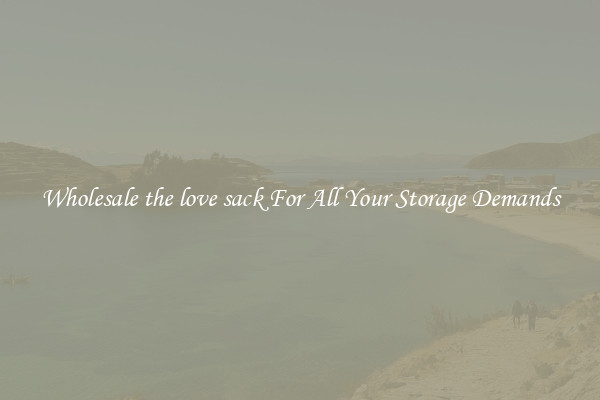 Wholesale the love sack For All Your Storage Demands