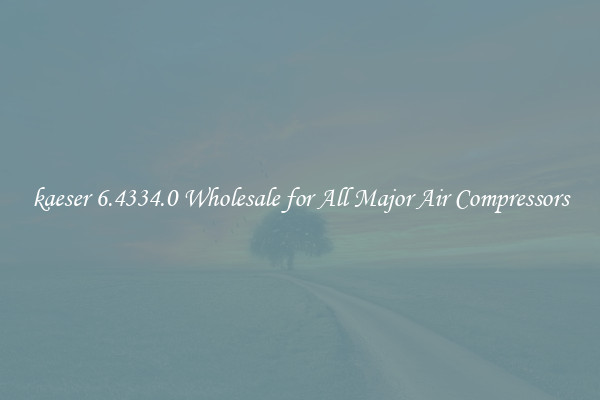 kaeser 6.4334.0 Wholesale for All Major Air Compressors
